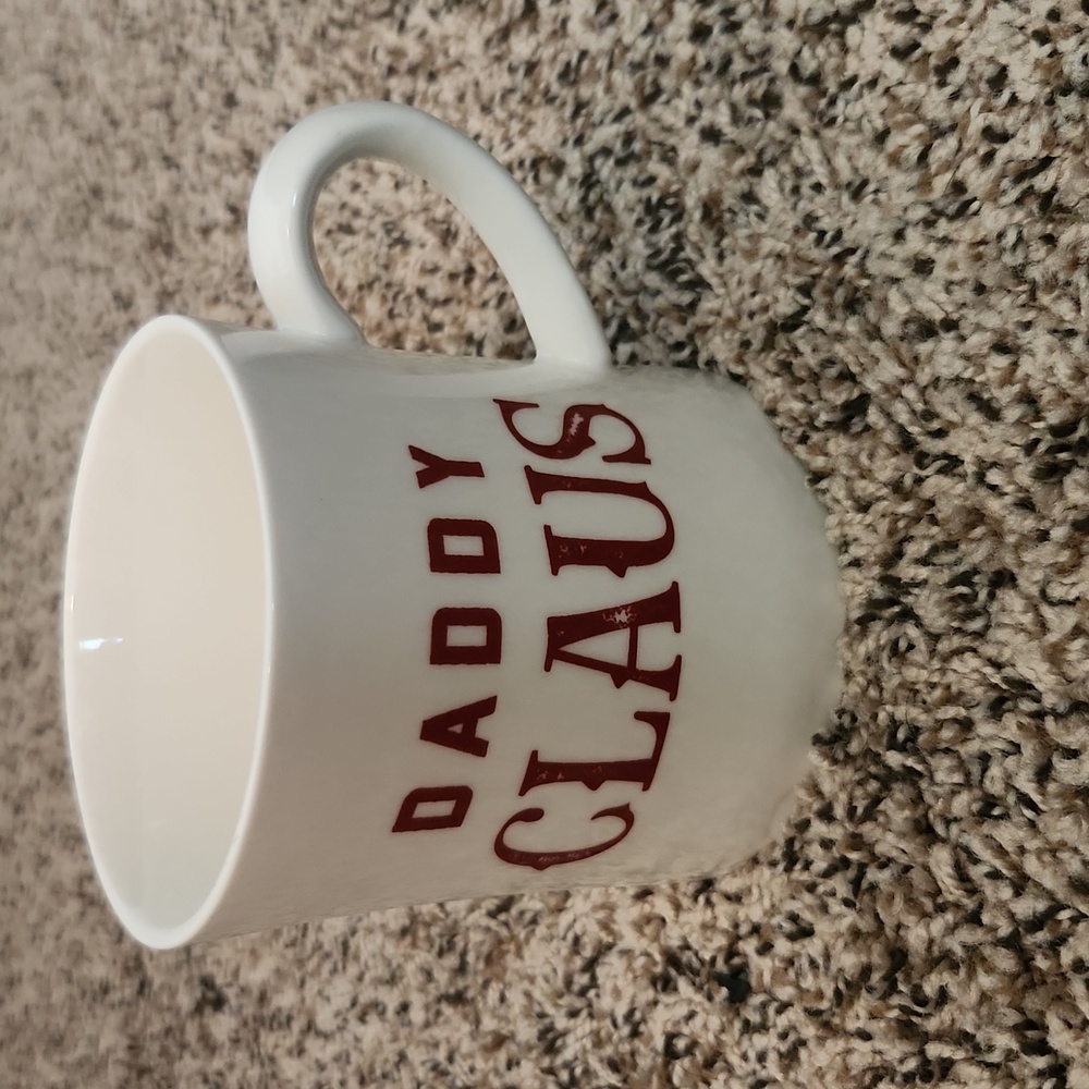 Daddy Claus Christmas Holiday ceramic coffee mug